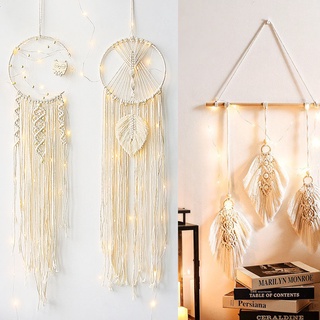 Lưới Bắt Giấc Mơ Treo Tường Trang Trí Phong Cách Bohemian