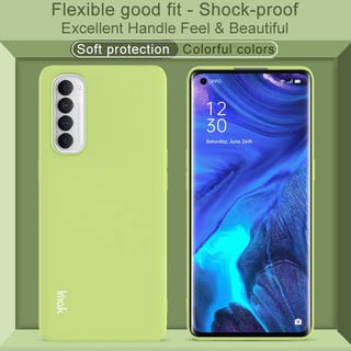 Ốp lưng OPPO Reno 4 Pro 4G Vỏ mềm Imak Skin Feel Case Reno4 Pro 4G Chống sốc Chống trượt Linh hoạt Phù hợp với Vỏ mềm Vỏ điện thoại OPPO Vỏ bảo vệ mềm Vỏ lưng bền