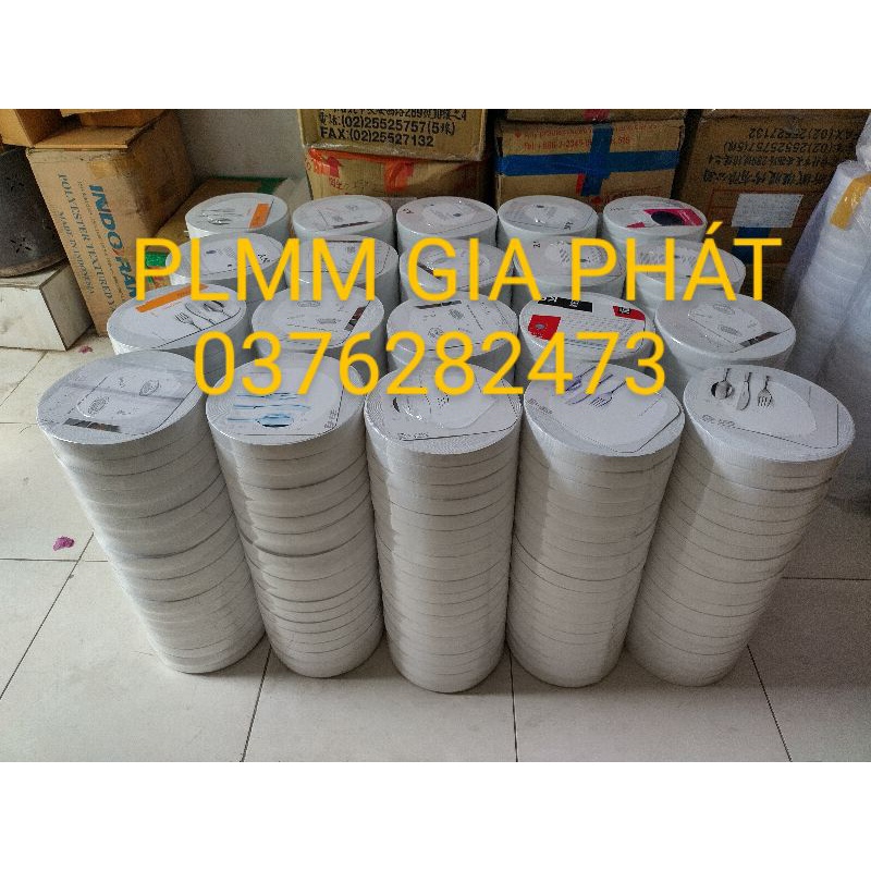 COMBO 4 BÁNH/CUỘN DÂY THUN DỆT 2CM  , MỎNG, MỀM