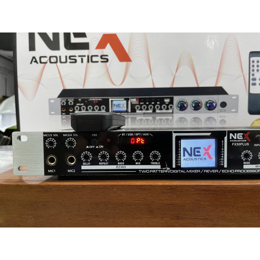 [Mã 159ELSALE hoàn 7% đơn 300K] Vang cơ NEX FX30 plus có điều khiển + nút reverb (2021)