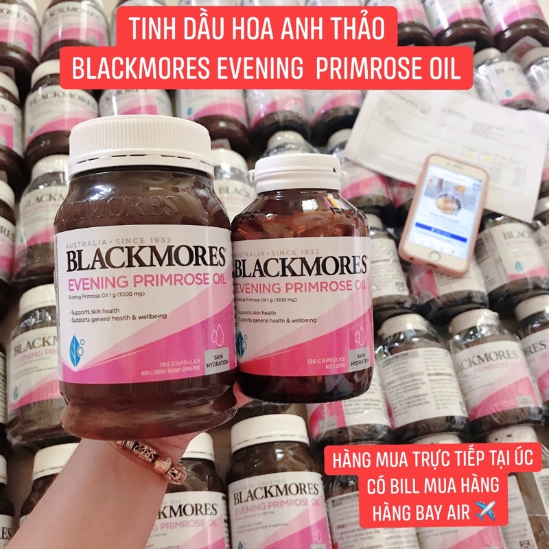 TINH DẦU HOA ANH THẢO BLACKMORES 190 VIÊN