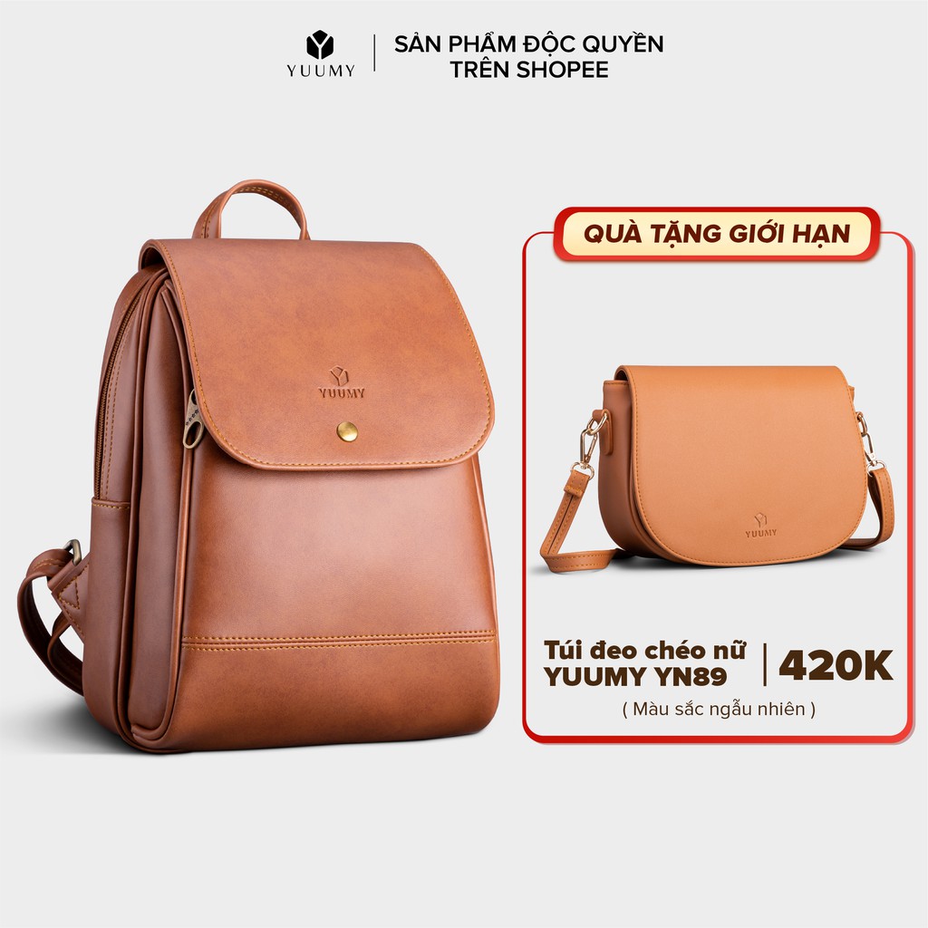 Balo nữ thời trang YUUMY Mellow YBA28 [ĐỘC QUYỀN TRÊN SHOPEE], thích hợp đi học,đi chơi phong cách dễ thương