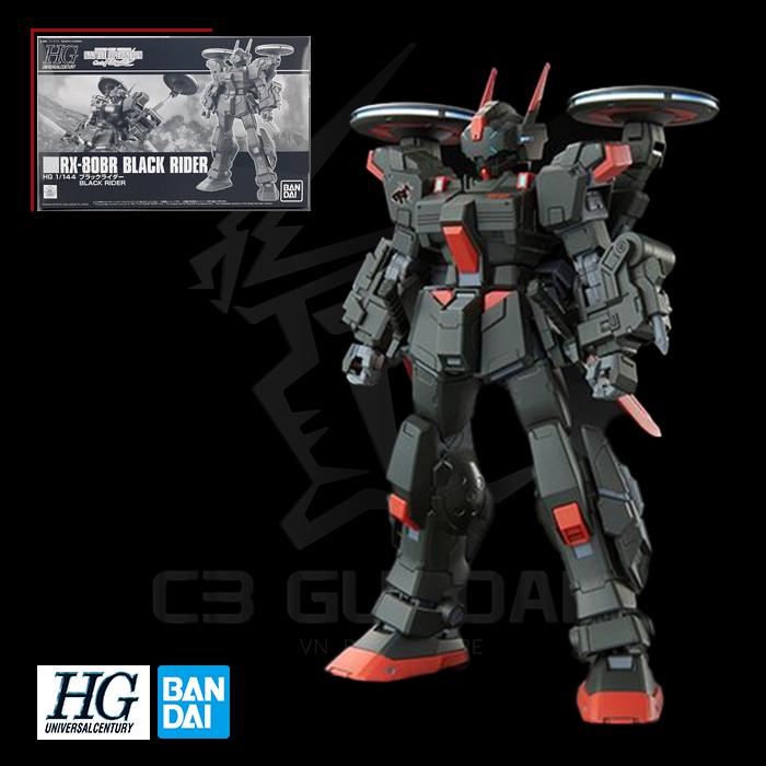 [P-Bandai] HG 1/144 RX-80BR BLACK RIDER HGUC MÔ HÌNH ĐỒ CHƠI LẮP RÁP GUNPLA CHÍNH HÃNG NHẬT BẢN