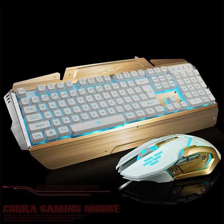 Bộ Bàn Phím Giả Cơ Và Chuột Cao Cấp - Gaming 2700 Cao Cấp