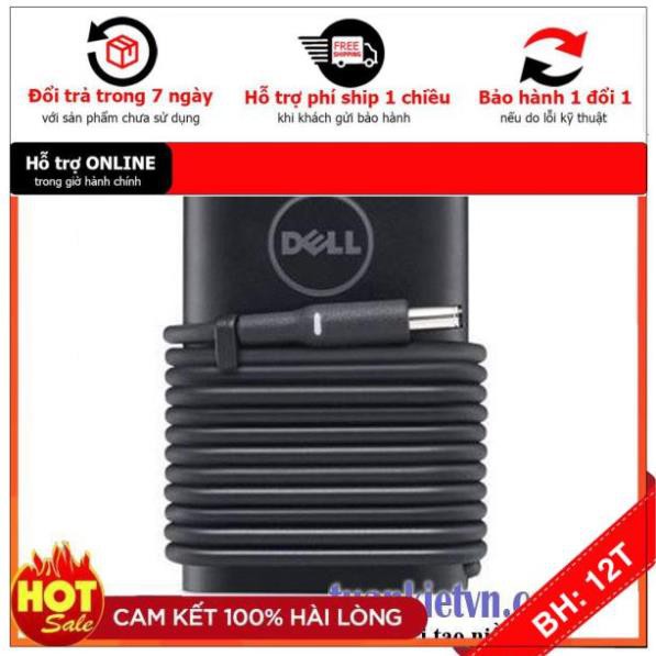 [BH12TH] 🎁 Sạc Adapter laptop Dell Inspiron 11 3147 3152 3153 19.5V - 2.31A 45W Oval