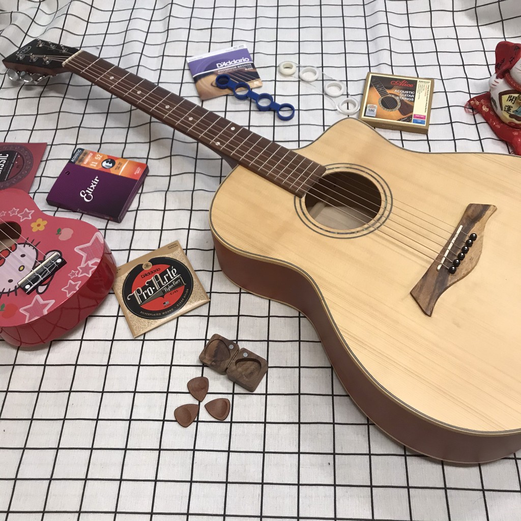  Đàn Guitar Acoustic VPP - Đàn Guitar Hiển Râu Tin Dùng