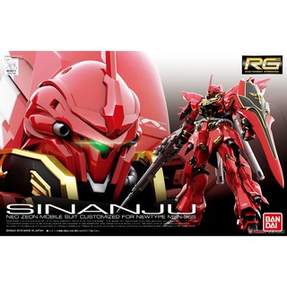 Mô hình lắp ráp gundam bandai rg 22 msn-06s sinanju
