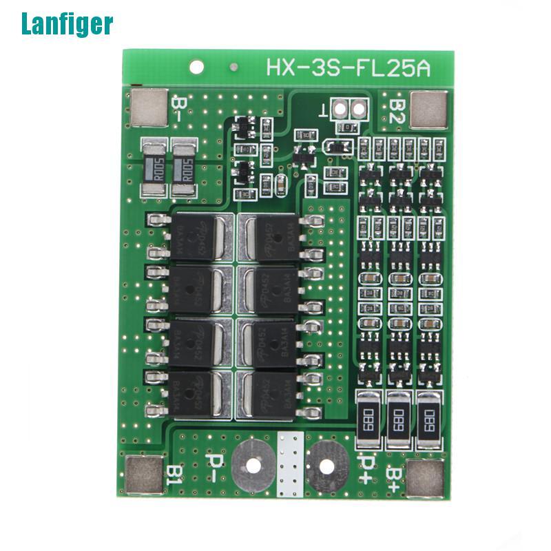 Pin Cân Bằng 18650 Li-ion PCB 3S 25A 12V 11.1V 12.6V