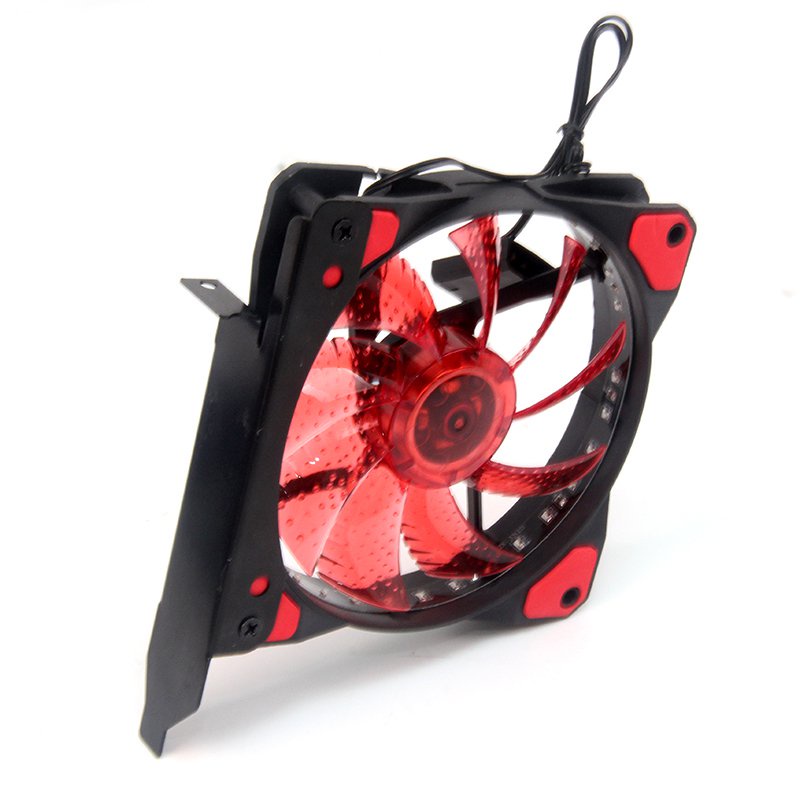 Quạt Tản Nhiệt Đồ Họa 12CM Có Đèn Đỏ | BigBuy360 - bigbuy360.vn