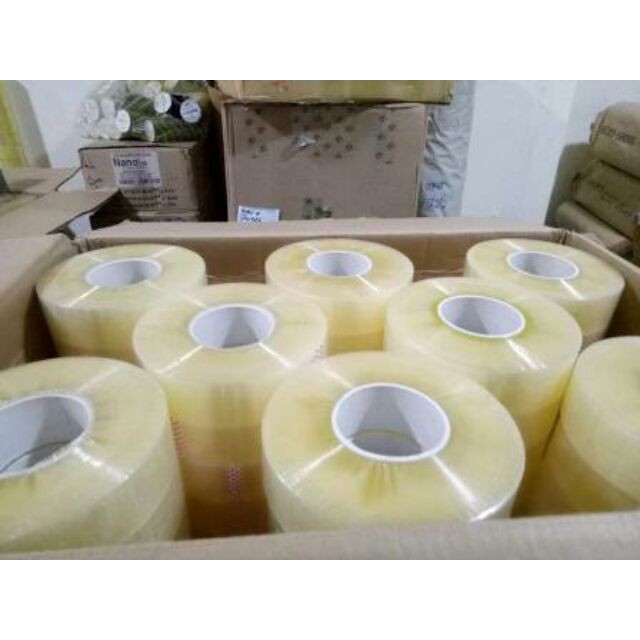 Băng dính đóng hàng lõi nhựa 1kg( hàng chất lượng)