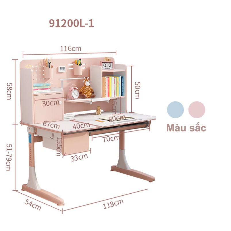 [ CAO CẤP ] -  Bàn chống gù cao cấp 120cm mã DRZ-91200 và Ghế DRY-502 hàng chính hãng cao cấp | BigBuy360 - bigbuy360.vn