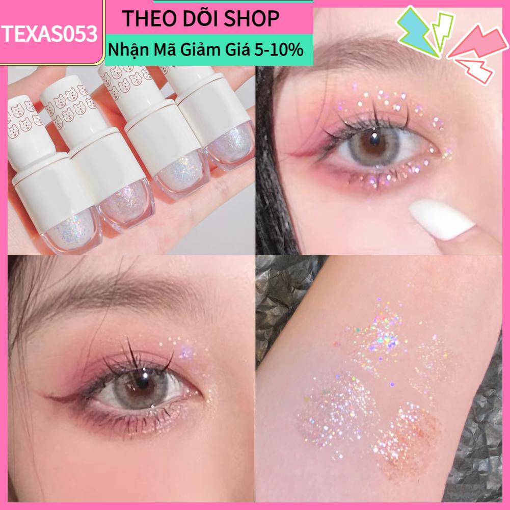 Phấn Mắt Dạng Lỏng Ánh Kim Tuyến Lấp Lánh Lâu Trôi