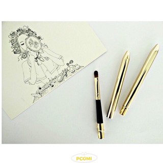 🪄Cây Cọ Đánh Thoa Son Môi Tiện Lợi Đánh Lên Màu Chuẩn Nét, Màu Vàng/ Bạc Inox🪄