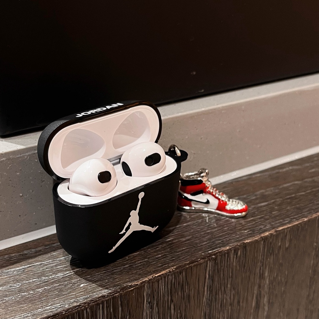 Ốp Bảo Vệ Hộp Đựng Tai Nghe compatible AirPods 3 Thiết Kế Xinh Xắn Ốp Hộp Đựng Tai Nghe Nhét Tai Mạ Điện Hình Chiếc Giày 23 Plus Cho compatible AirPods 3rd) 2021 New compatible AirPods3 compatible AirPodsPro compatible AirPods2gen