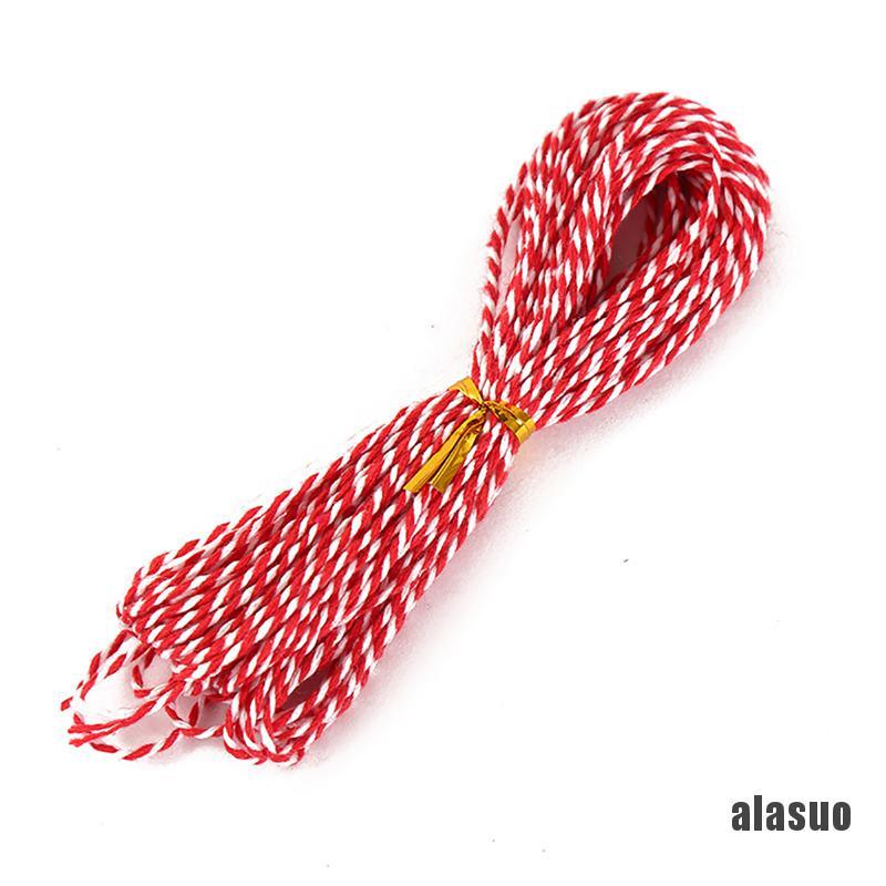 Dây Thừng Cotton Dài 10m Dùng Trang Trí Giáng Sinh