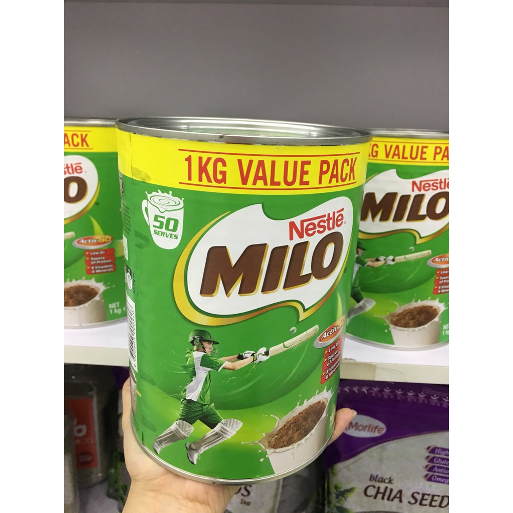 SỮA MILO ÚC NESTLE 750gam/ 1kg