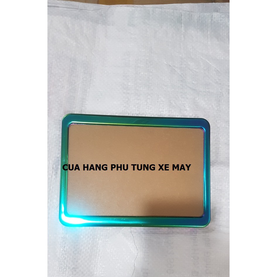 BỘ KHUNG KIỂN SỐ 7 MÀU KIỂU MALAI ( trọn bộ khung + mica ) gắn mọi dòng XE MÁY