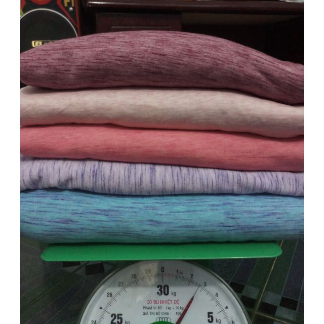 Vải cotton poly chị huyền