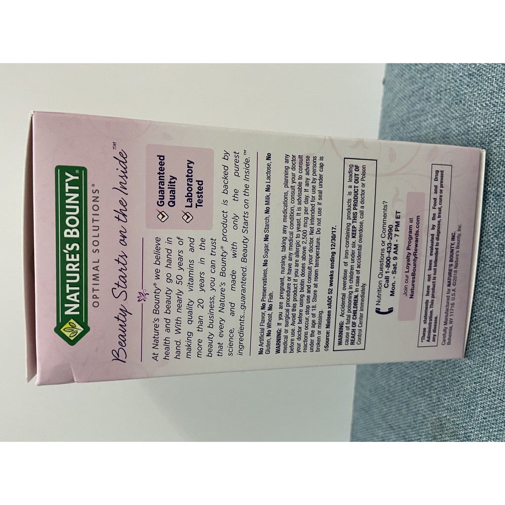 Viên Uống Làm Đẹp Da Móng Tóc Hair Skin & Nail Nature’s Bounty | BigBuy360 - bigbuy360.vn