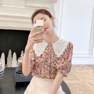 Áo sơ mi hoa nhí style Hàn Quốc NA84