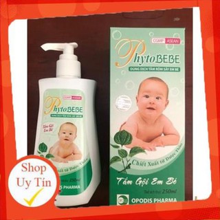 [ Chính Hãng ] Tắm bé PhytoBEBE 250ml - Tắm rôm sảy