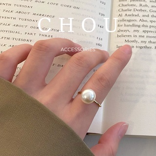 Nhẫn Basic Hạt Ngọc | CHOU ACCESSORIES |