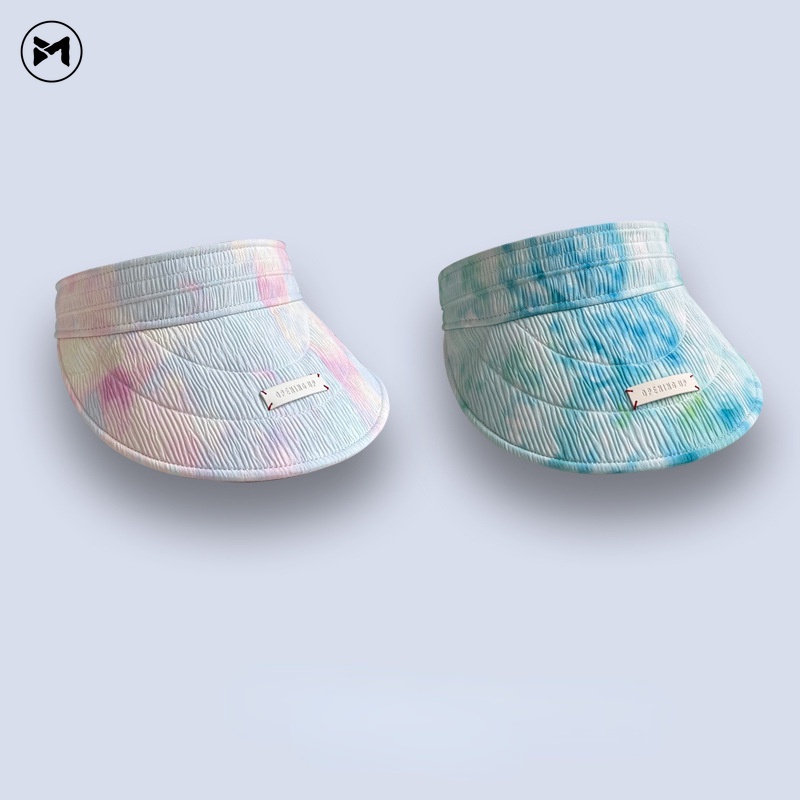 Nón Rộng Vành Nửa Đầu Màu Sắc Tương Phản Thời Trang Đi Biển 2022