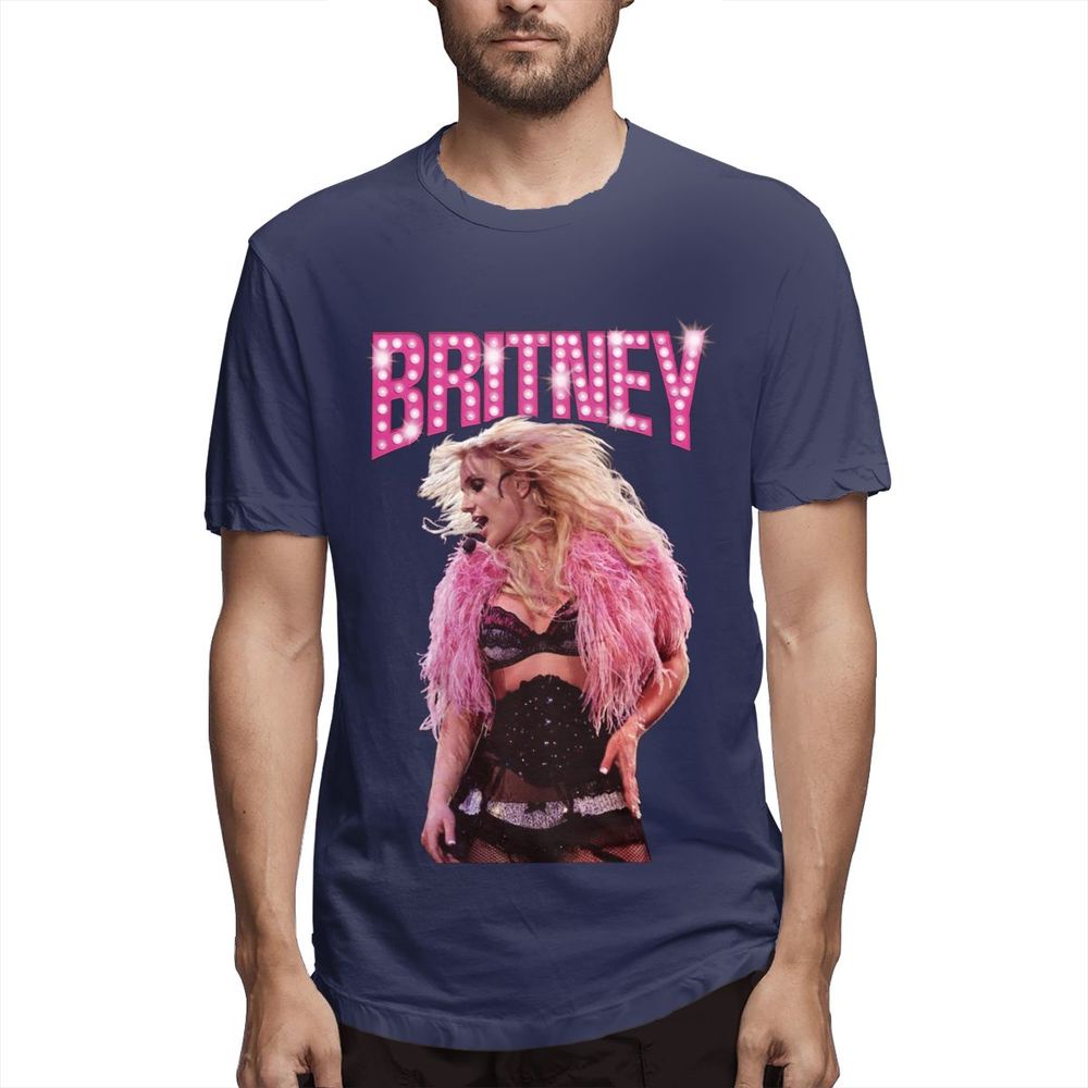 áo nam In Logo Britney Spears One Of Me Tour Phong Cách Hàn Quốc