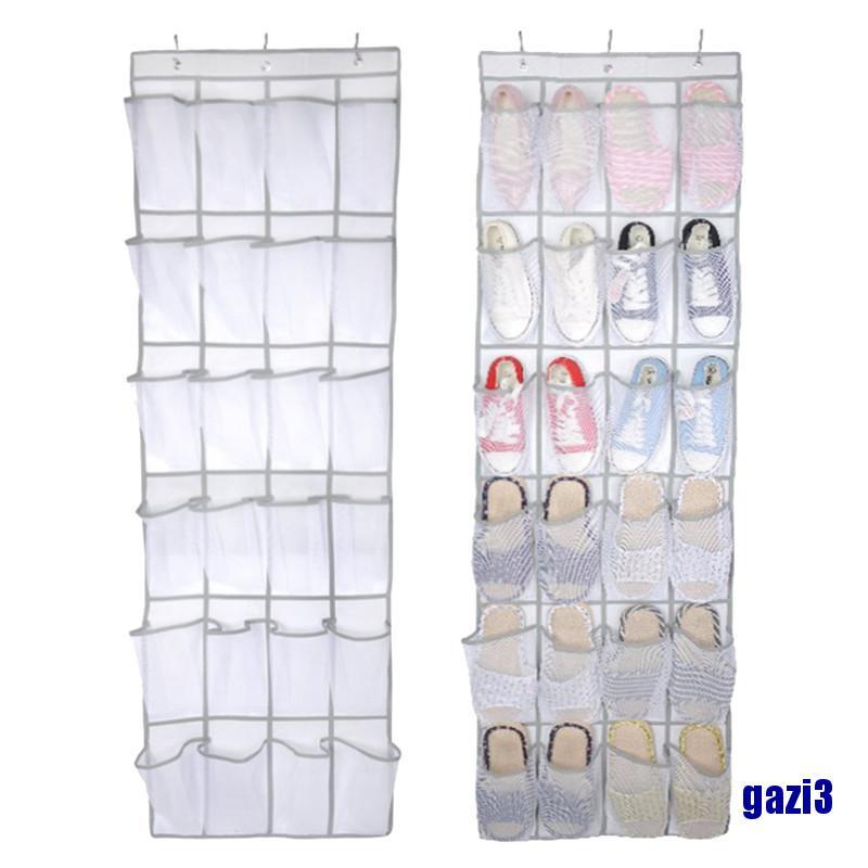 Hộp Đựng Giày 24 Ngăn Treo Tường Tiện Lợi