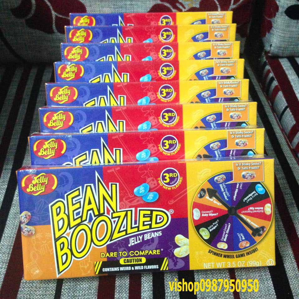 KẸO THỐI BÀN XOAY (7 loại) Kẹo thối Bean Boozled (phiên bản 5)