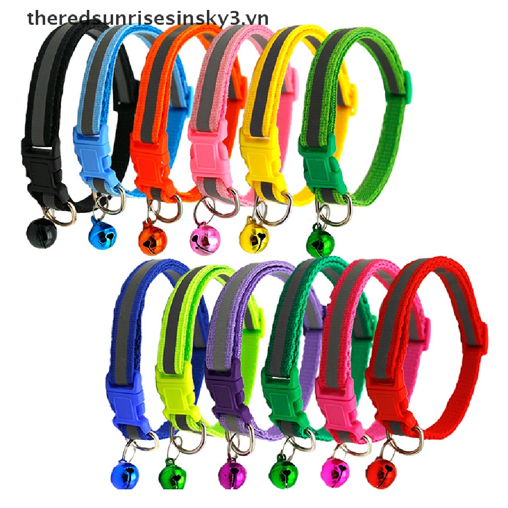 Thẻ Đeo Cổ Bằng Nilon Phản Quang Cá Tính Cho Thú Cưng