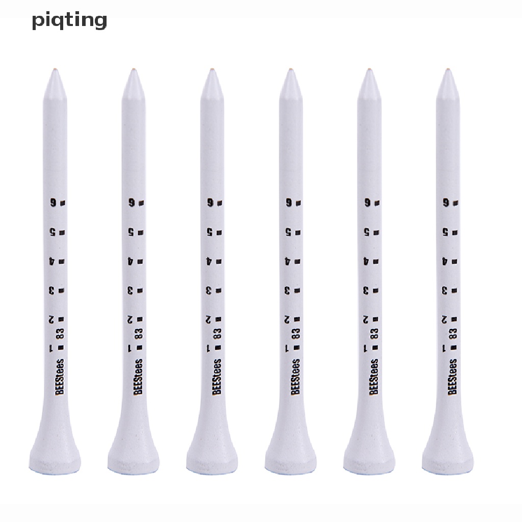 Piqt 50PCS Professional Golf Tees 83mm White Golf  Tee Scale Golf Tees EN