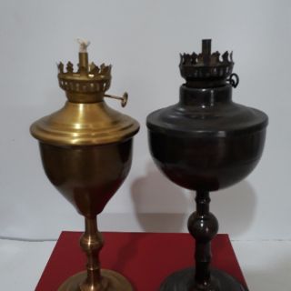 Combo 2 đèn dầu băng đồng