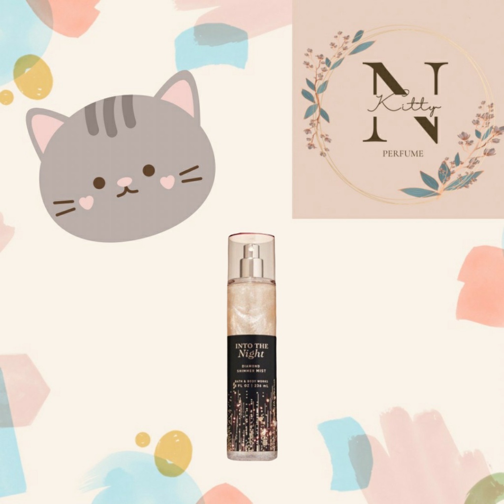 Xịt Thơm Toàn Thân Nhũ Kim Tuyến Into The Night Diamond Shimmer Mist 30ml/50ml/100ml/Fullsize +jɥȽÿ08+