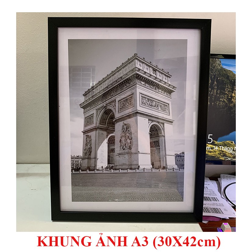 Khung tranh treo tường - Khung ảnh A4, A3 Mặt Mika- Bảo hàng gãy, vỡ | BigBuy360 - bigbuy360.vn