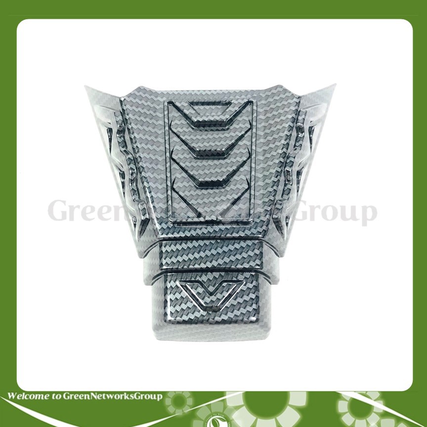 Chụp cốc đèn biển số xe Air Blade 2020 mạ carbon Greennetworks