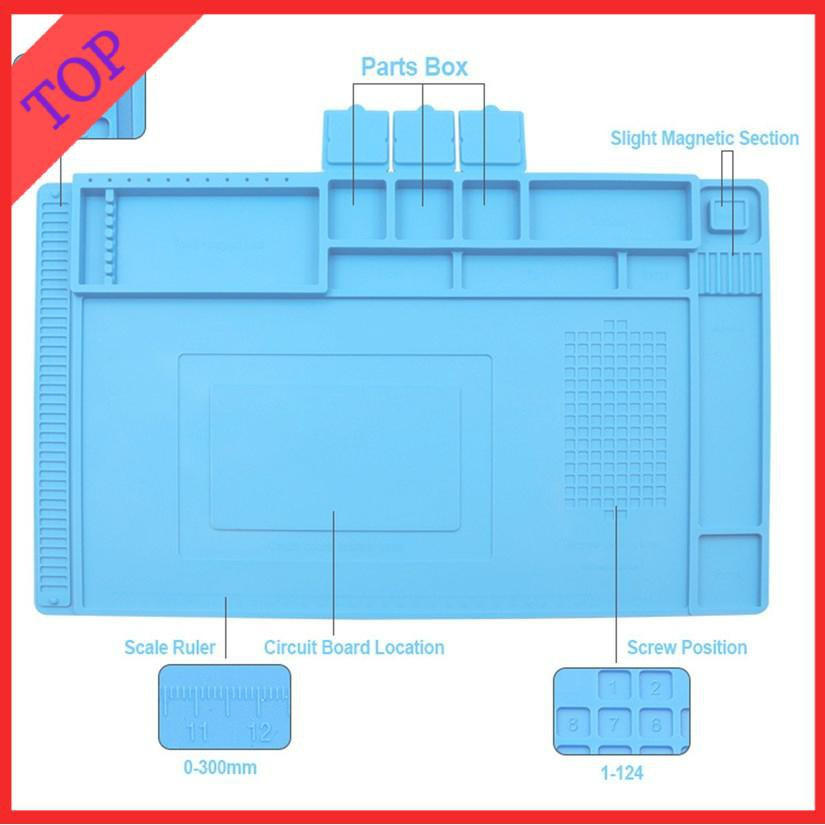 Tấm Lót Cách Nhiệt Từ Tính Sửa Chữa Điện Thoại / Máy Tính