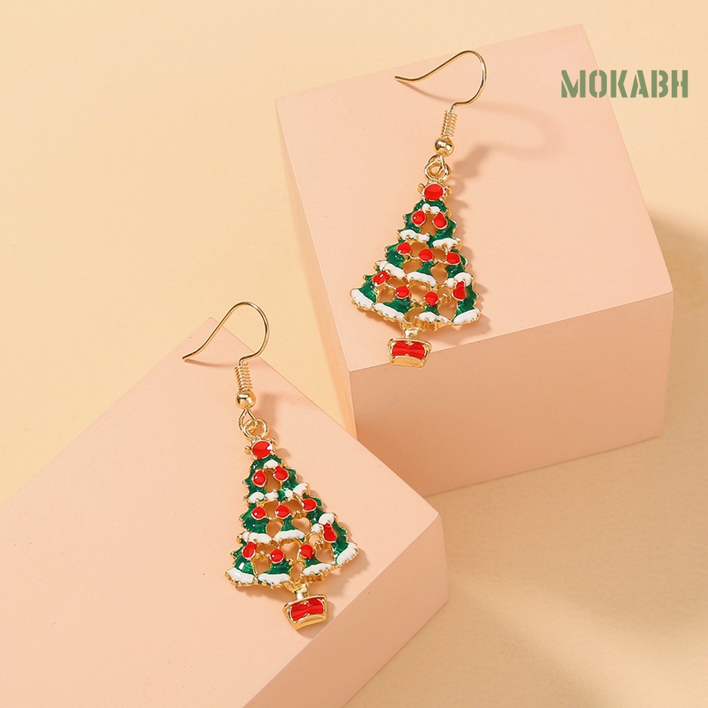[Mới] 1 Đôi Bông Tai Hình Cây Thông Giáng Sinh Thanh Lịch Dễ Phối Đồ Quyến Rũ Cho Nữ