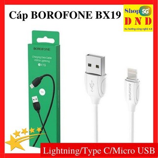 Cáp Sạc Borofone BX19 IPhone Lightning Chính Hãng
