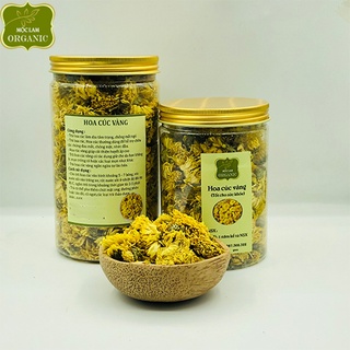 Trà hoa cúc vàng thơm đẹp pha trà Mộc Lam (Hộp 100g - 150g)