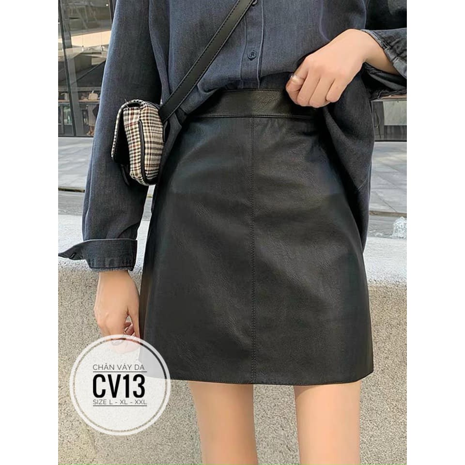 (CÓ ẢNH THẬT) BIGSIZE Chân váy da CV13 | BigBuy360 - bigbuy360.vn