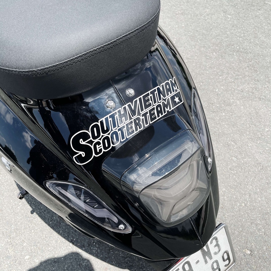 Combo 2 Tem VIỀN PHẢN QUANG Chính Hãng SouthVietnamScooterTeam