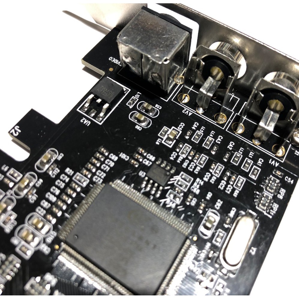 Card PCI-E PCI Express To SVHS AV S-Video