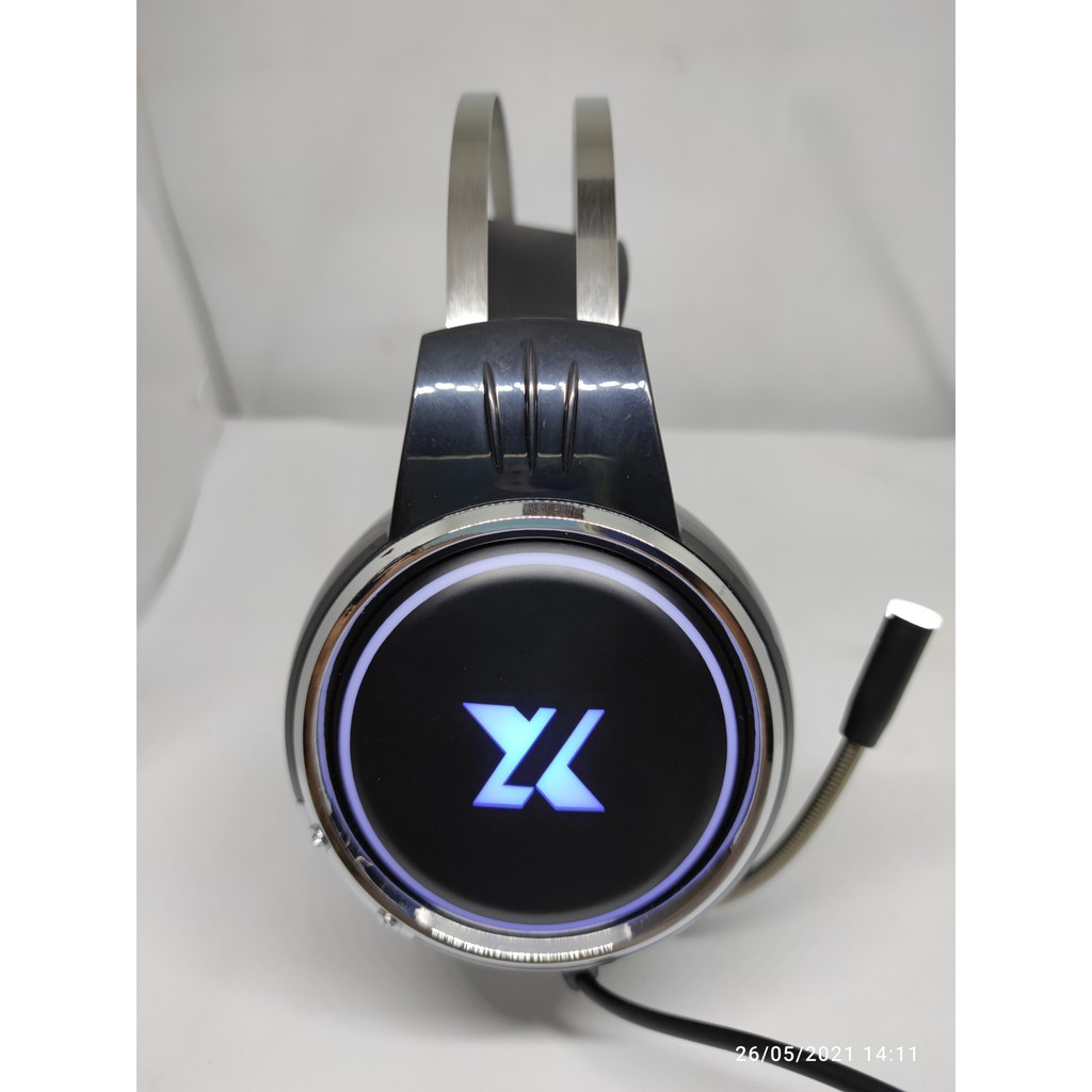 Tai Nghe Hồng Gaming Xiberia X8, Mic Linh Hoạt