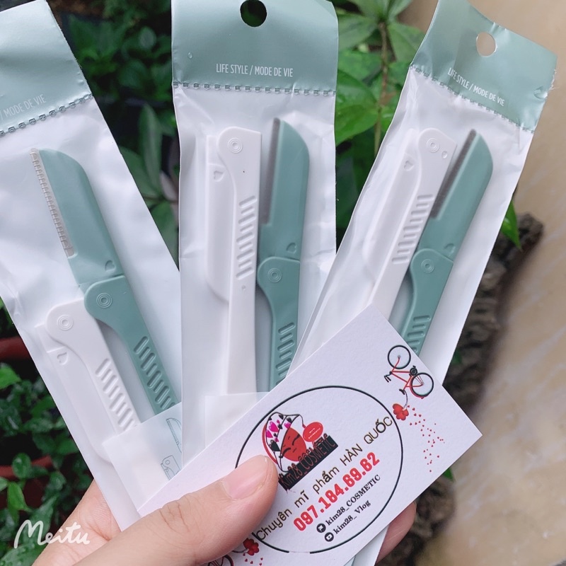 Dao cạo lông mày The face shop hàng chuẩn xịn