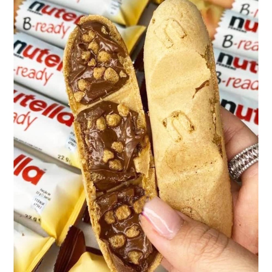 Bánh Nhân Socola Nutella B-ready Đức 132g - Mẫu Mới 2022