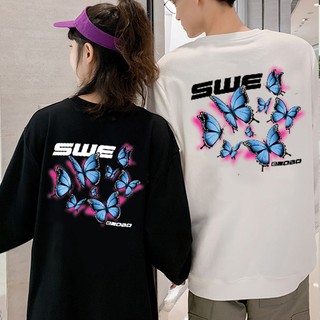 Áo sweater swe bướm unisex