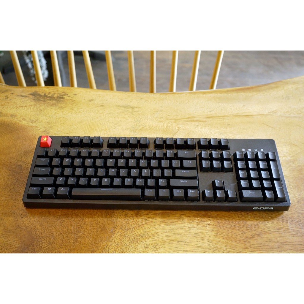 Bàn phím cơ EDRA EK3104 Phiên bản 2021 - Huano Switch - Kết nối USB Type-C - Hàng chính hãng