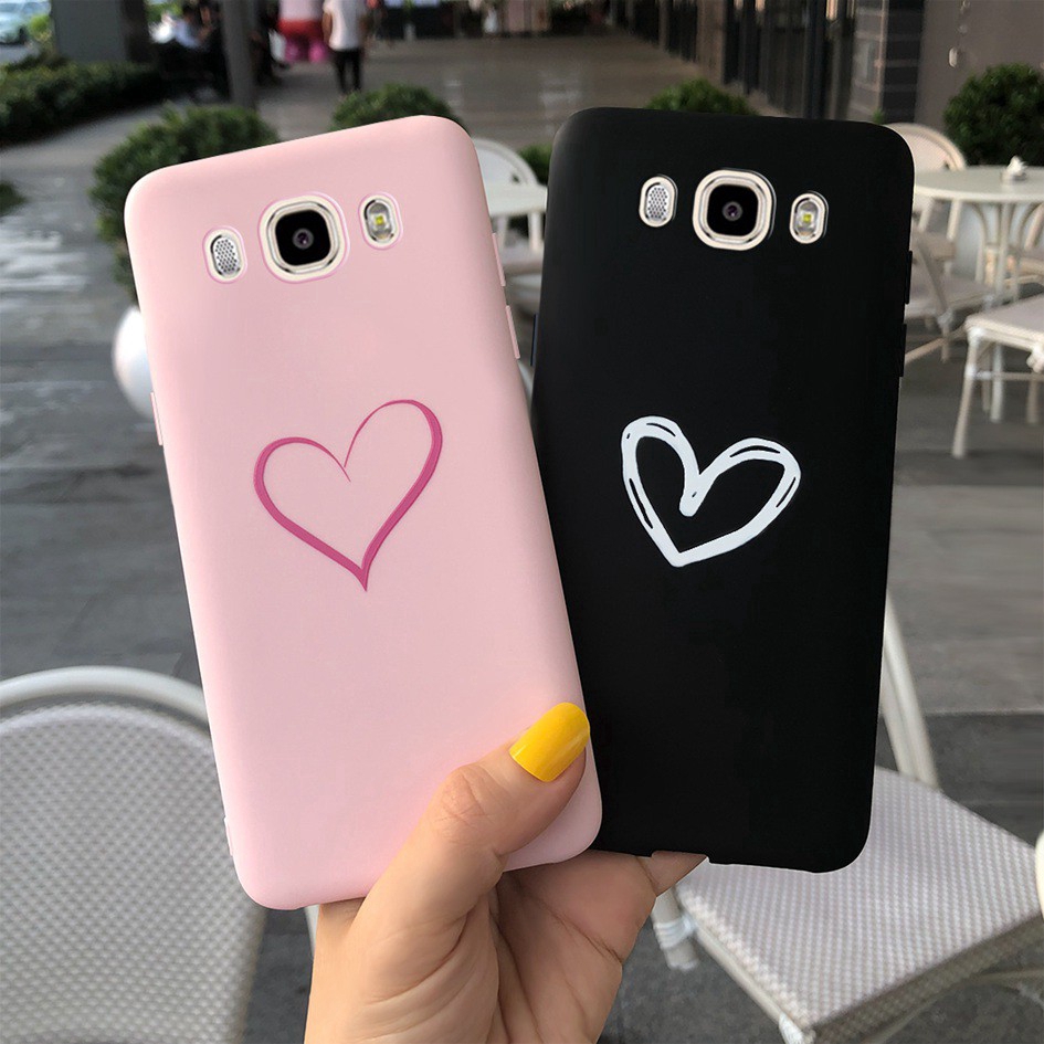 Ốp điện thoại TPU silicone họa tiết đáng yêu tùy chọn cho Samsung Galaxy J7 2016 J710 J710F