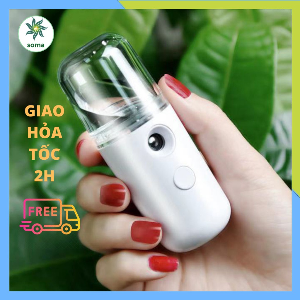 Máy phun sương nano mini cầm tay tiện lợi cấp ẩm cho làn da MX31